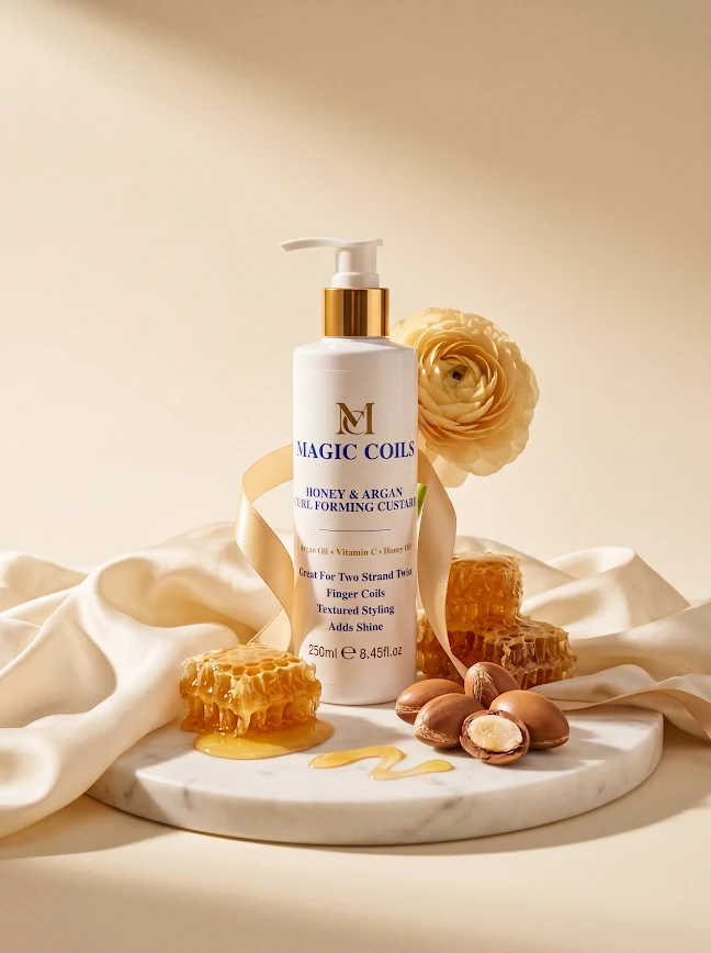 Honey & Argan Curl Forming Custard