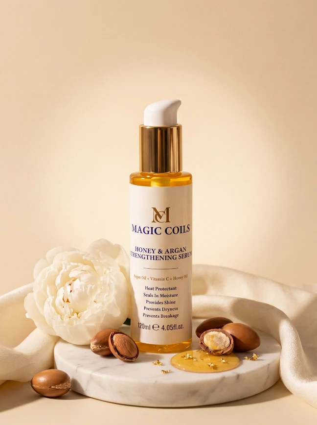 Honey & Argan Strengthening Serum